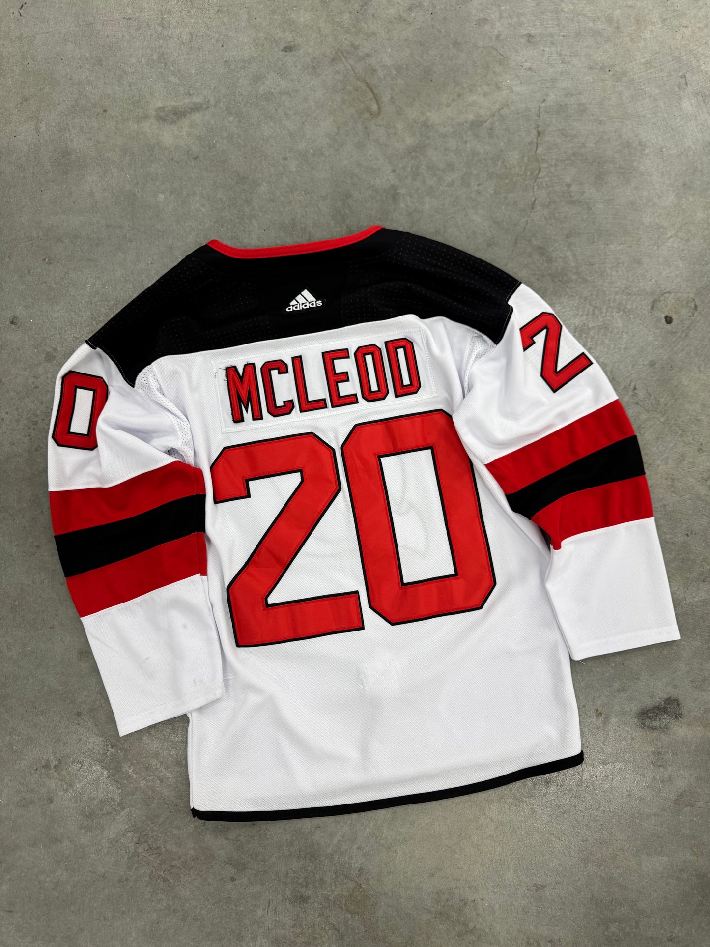Michael Mcleod NJ Devils Hockey Jersey - M