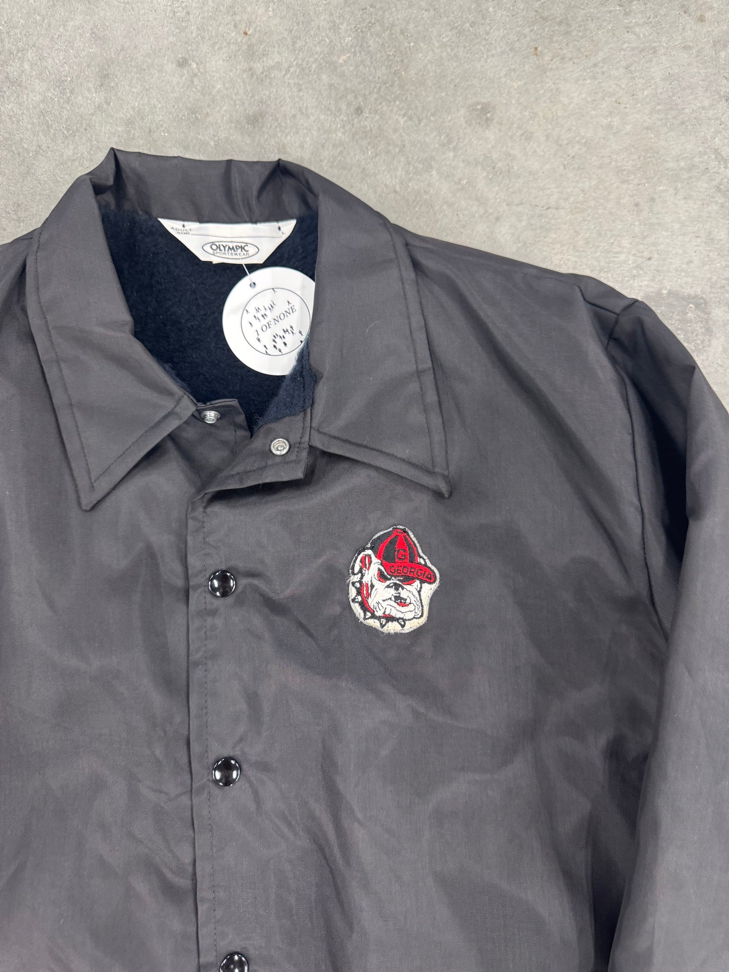 Georgia Bulldogs Vintage Logo Windbreaker Jacket - L