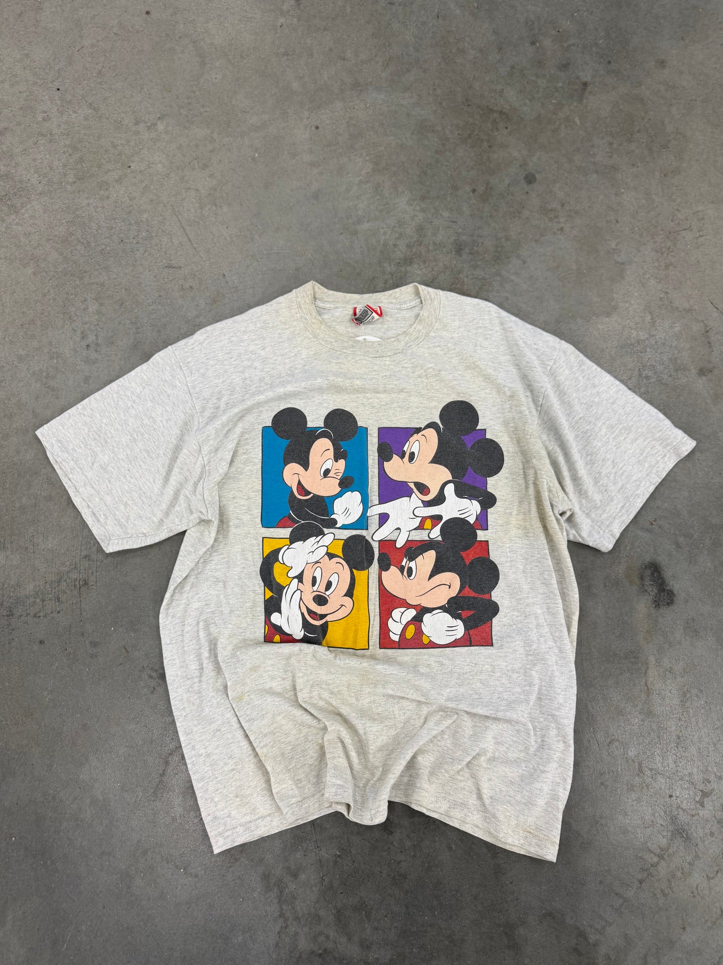 Disney Pictures Vintage Gray Tee - L