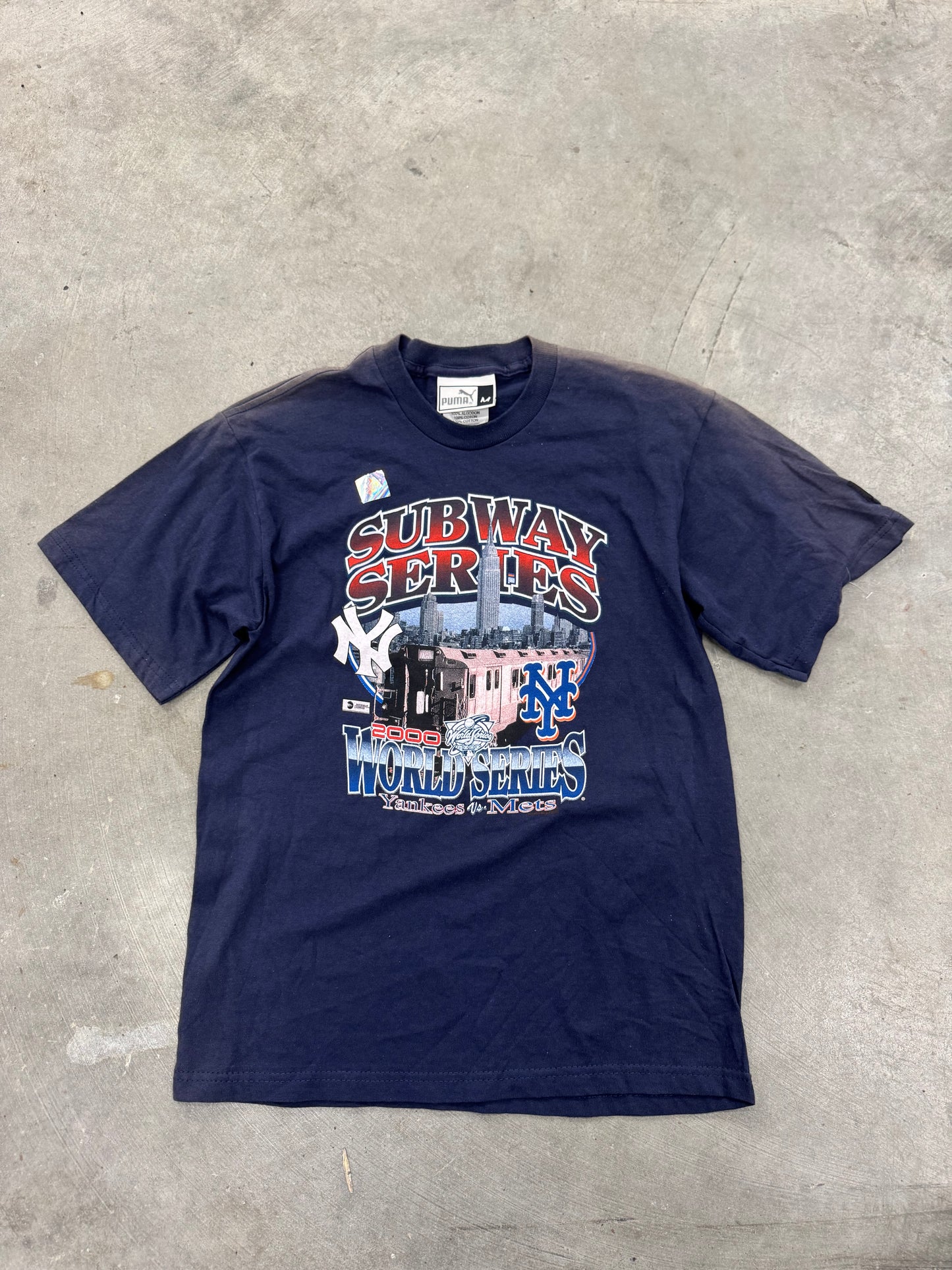 Subway Series Yankees Navy Tee - M