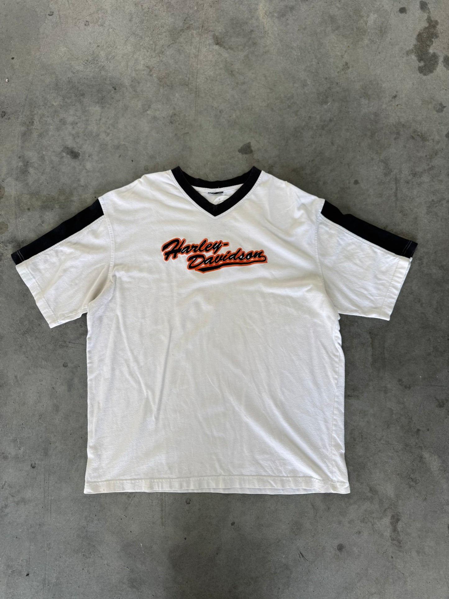 Harley Davidson White Tee - XL