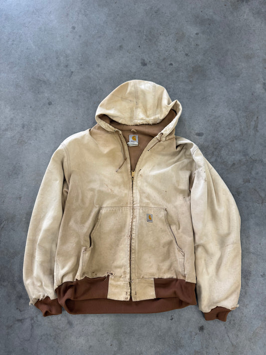 Distressed Sunfaded Carhartt Jacket - XL