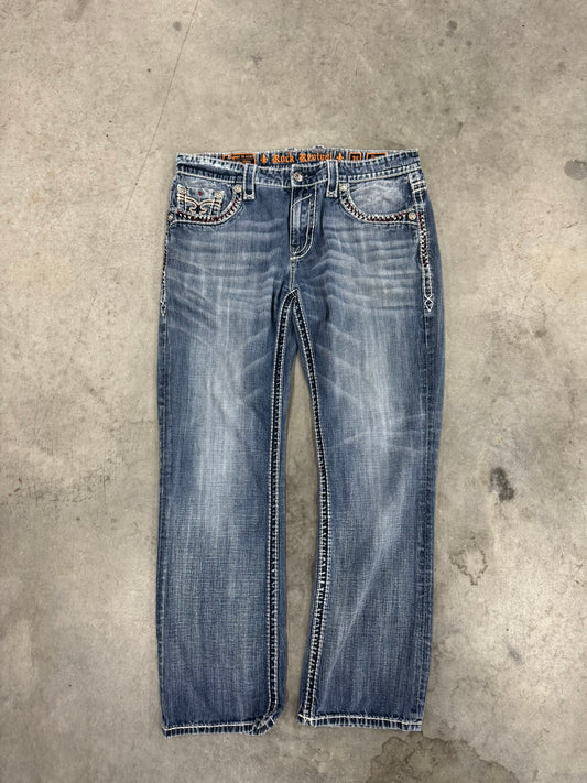 Rock Revival Denim Jeans - 38