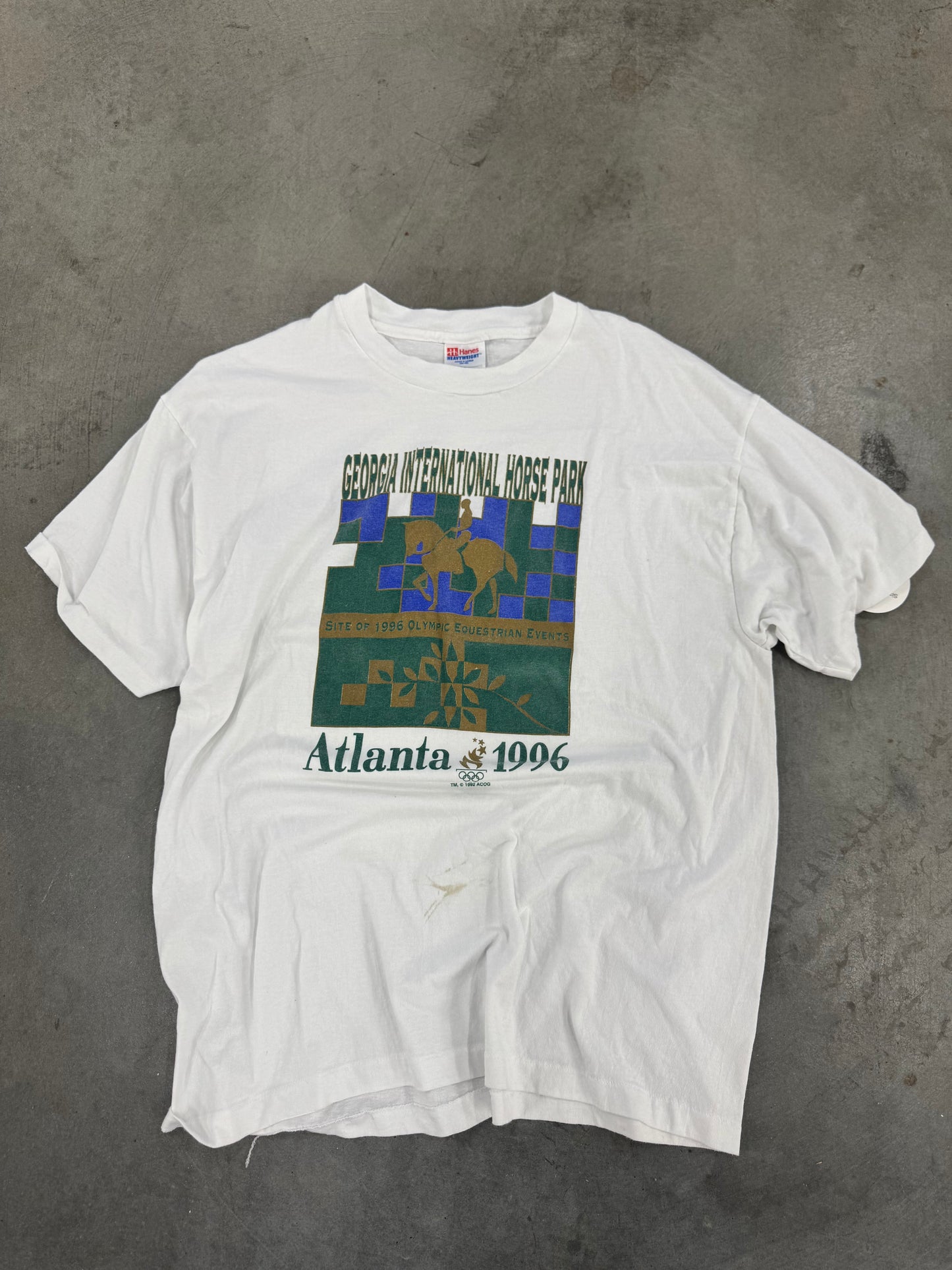 Georgia International 1996 White Tee - XL