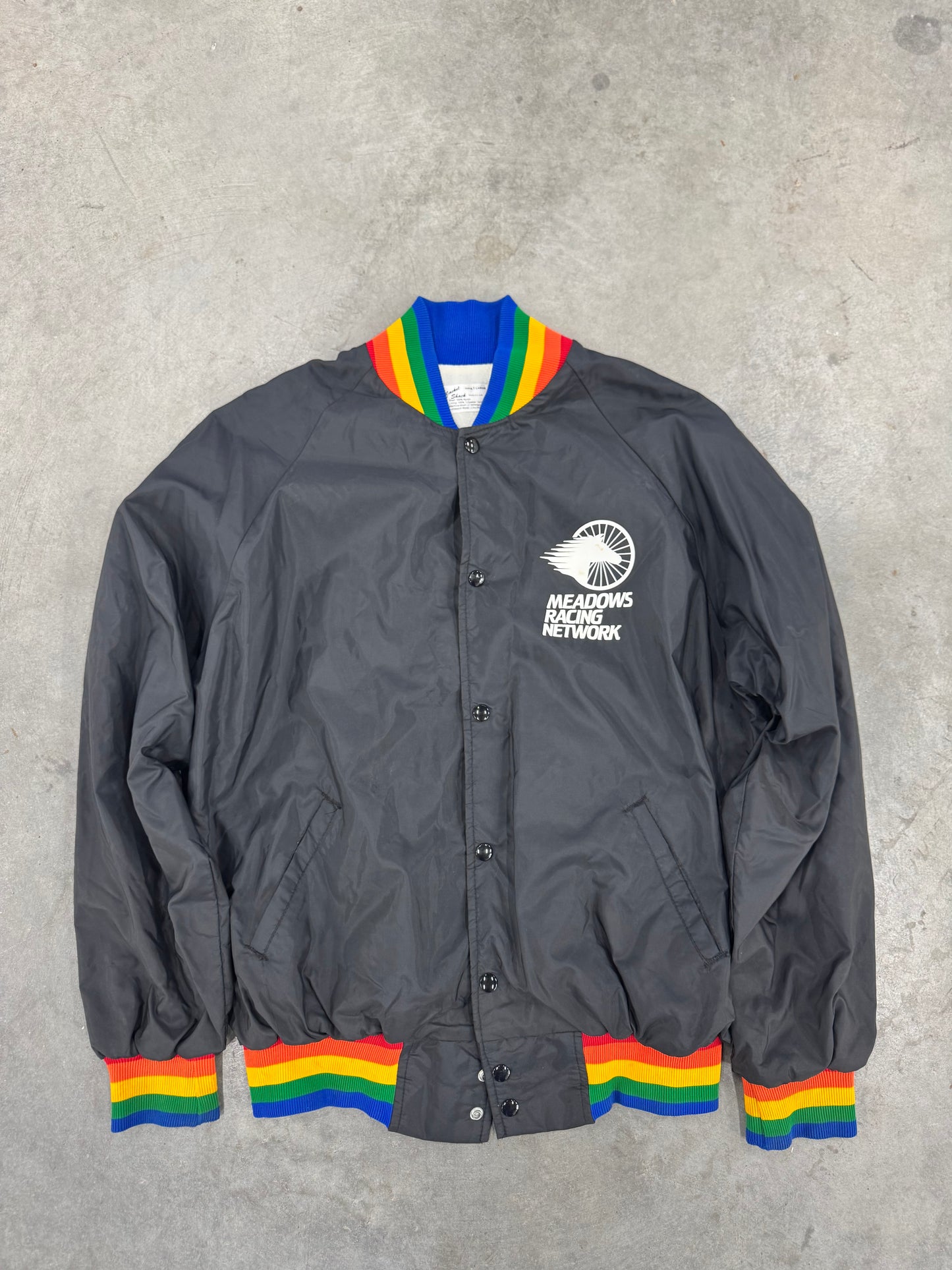 Meadows Racing Network Bomber Jacket - L