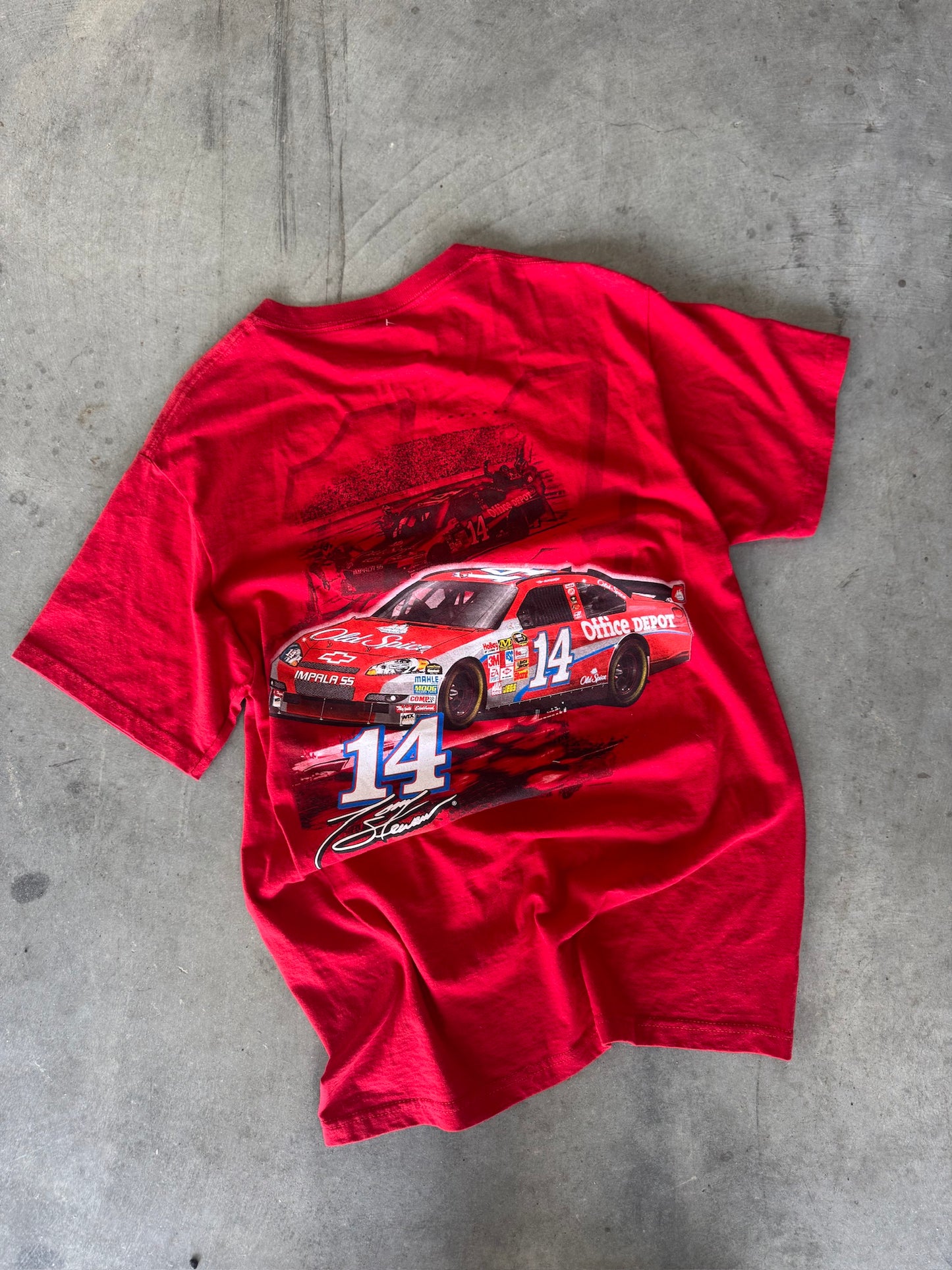 Nascar Vintage Office Depot Red Tee - M