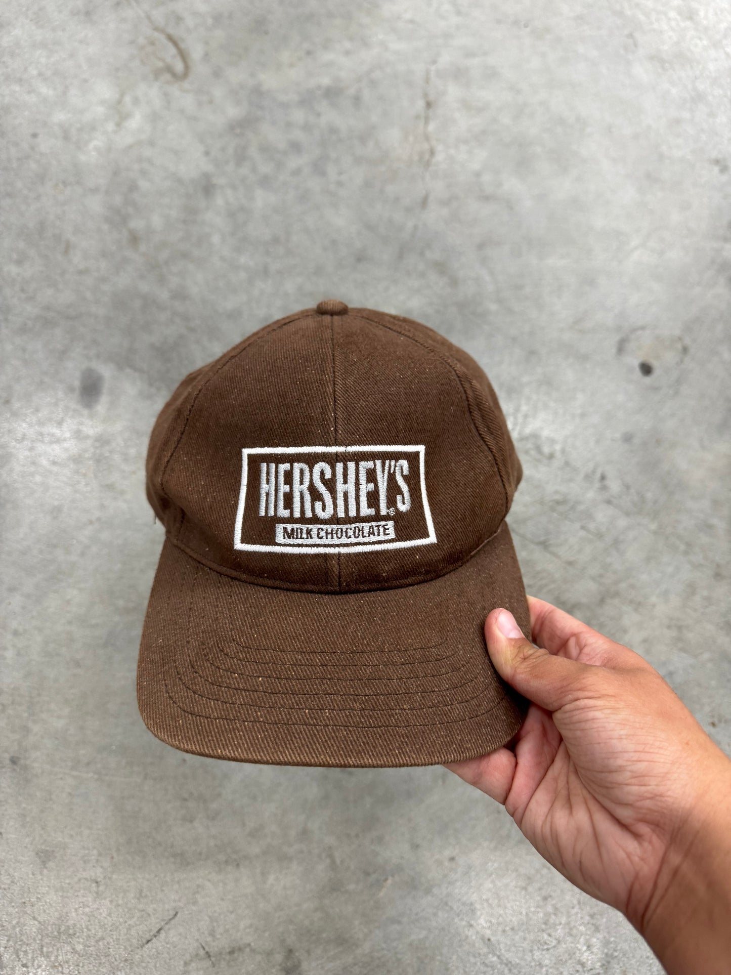 Vintage 1980s Jhats Hersheys Chocolate Adjustable Hat