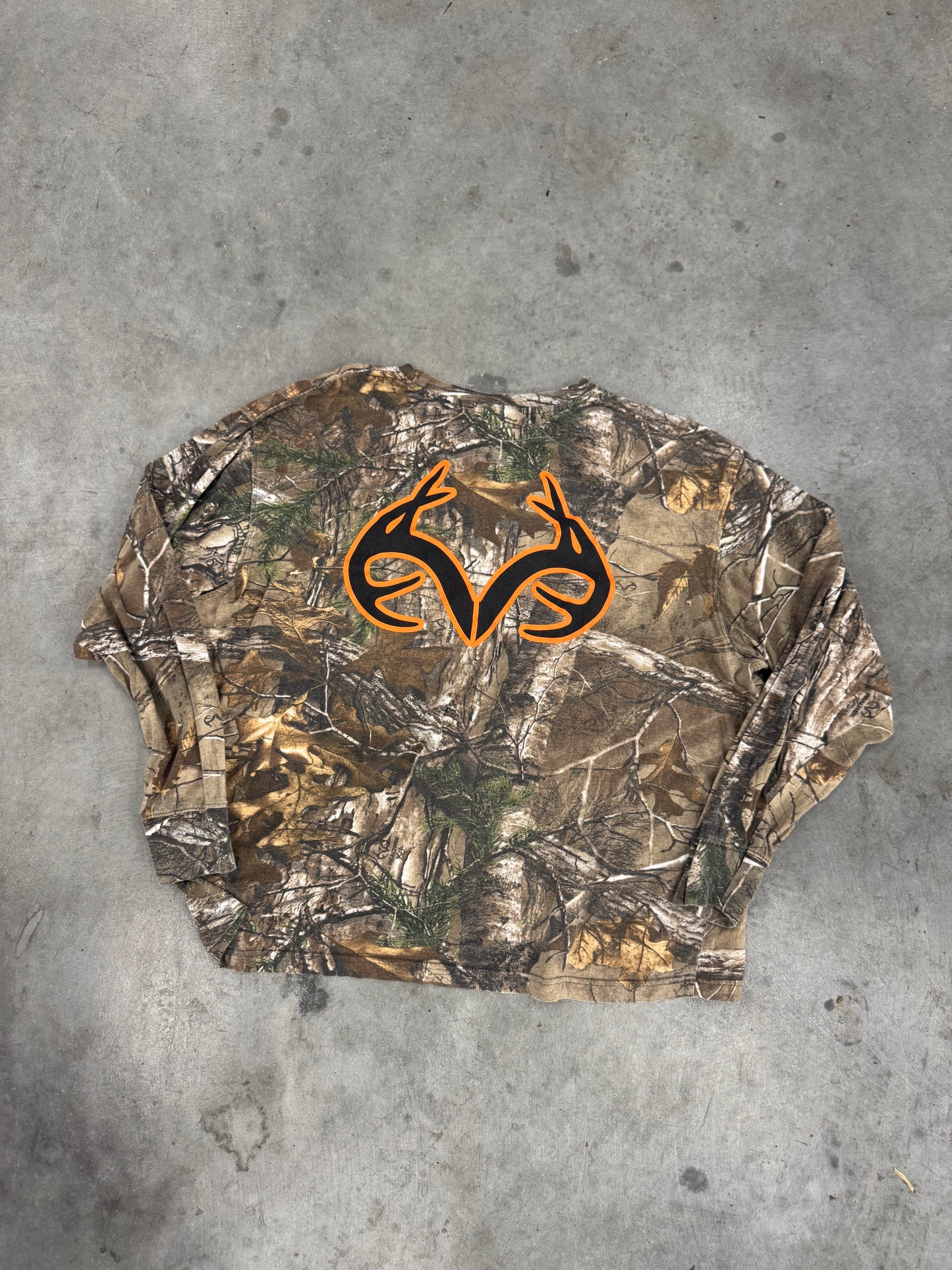 Mossy Oak Long Sleeve Camo Tee - XL