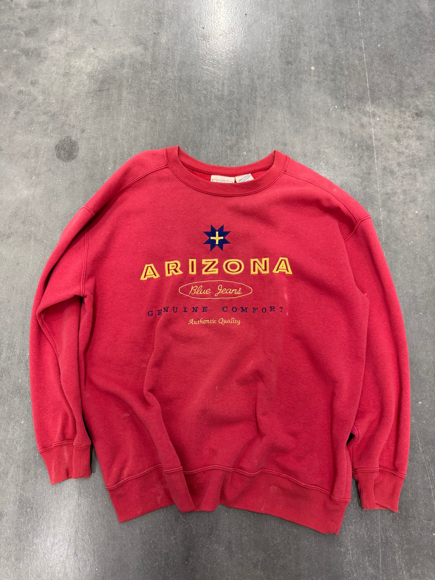 Arizona 90s Graphic Crewneck - L