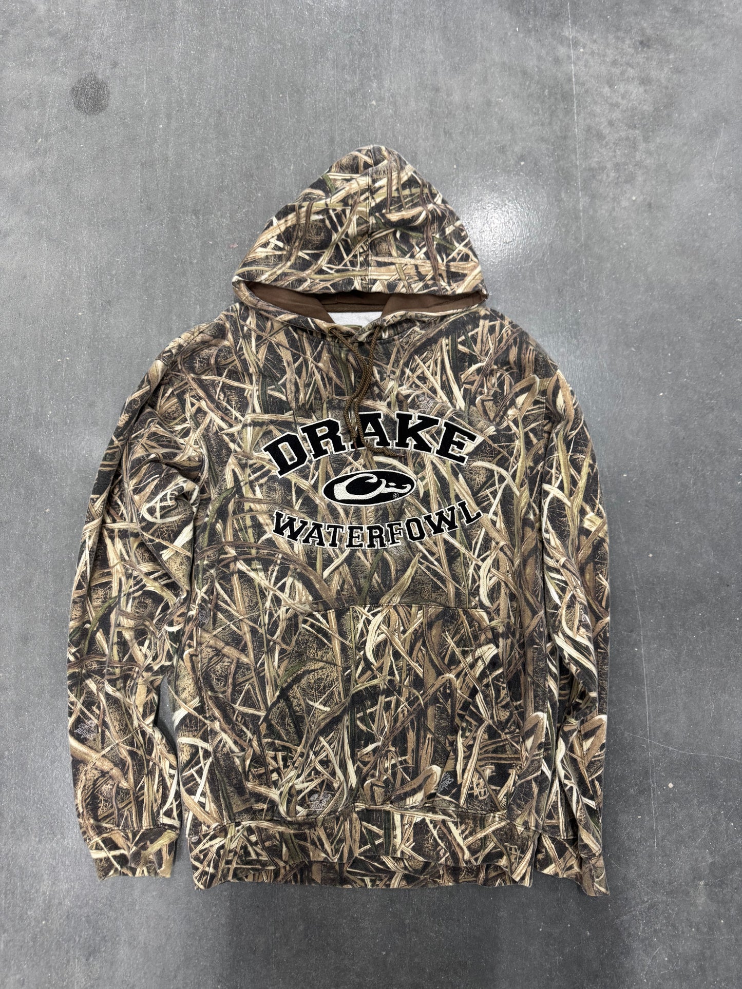 Drake Waterbowl Camo Hoodie - L