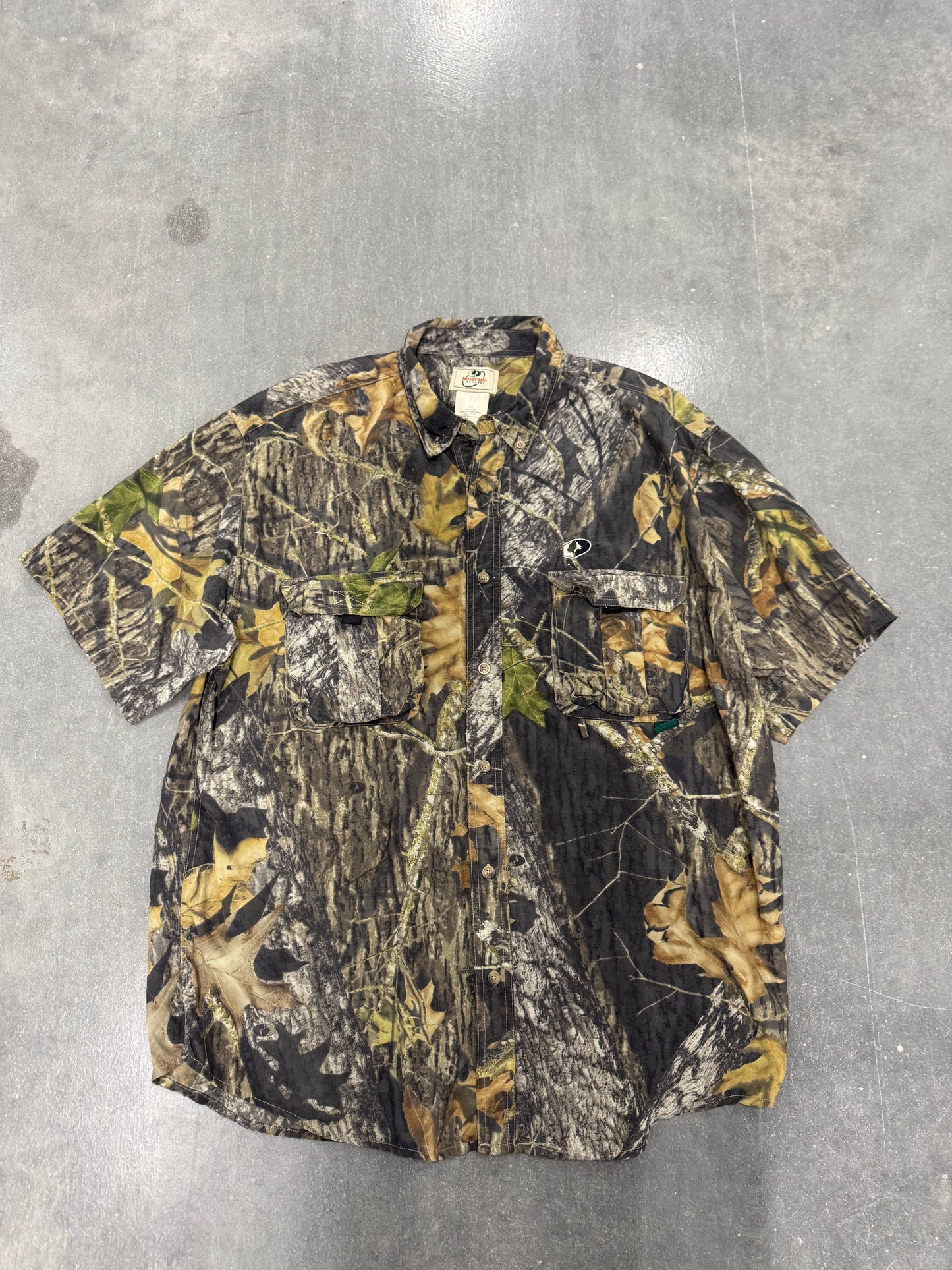 Camo Collared Shirt - XL