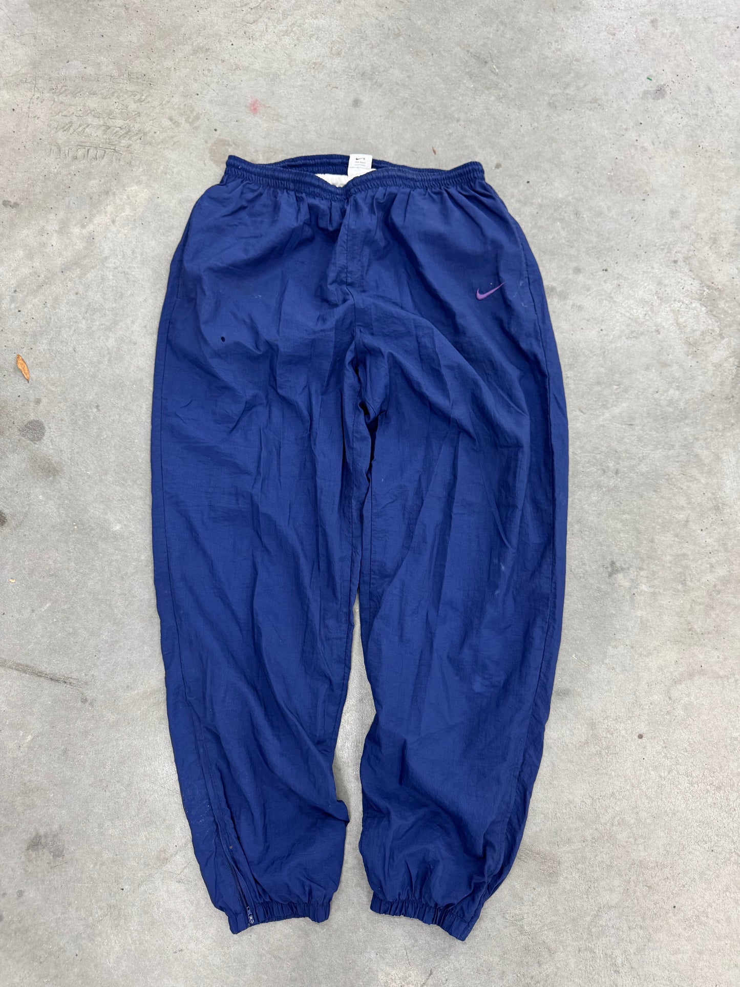 Navy Nike Track Pants - XL