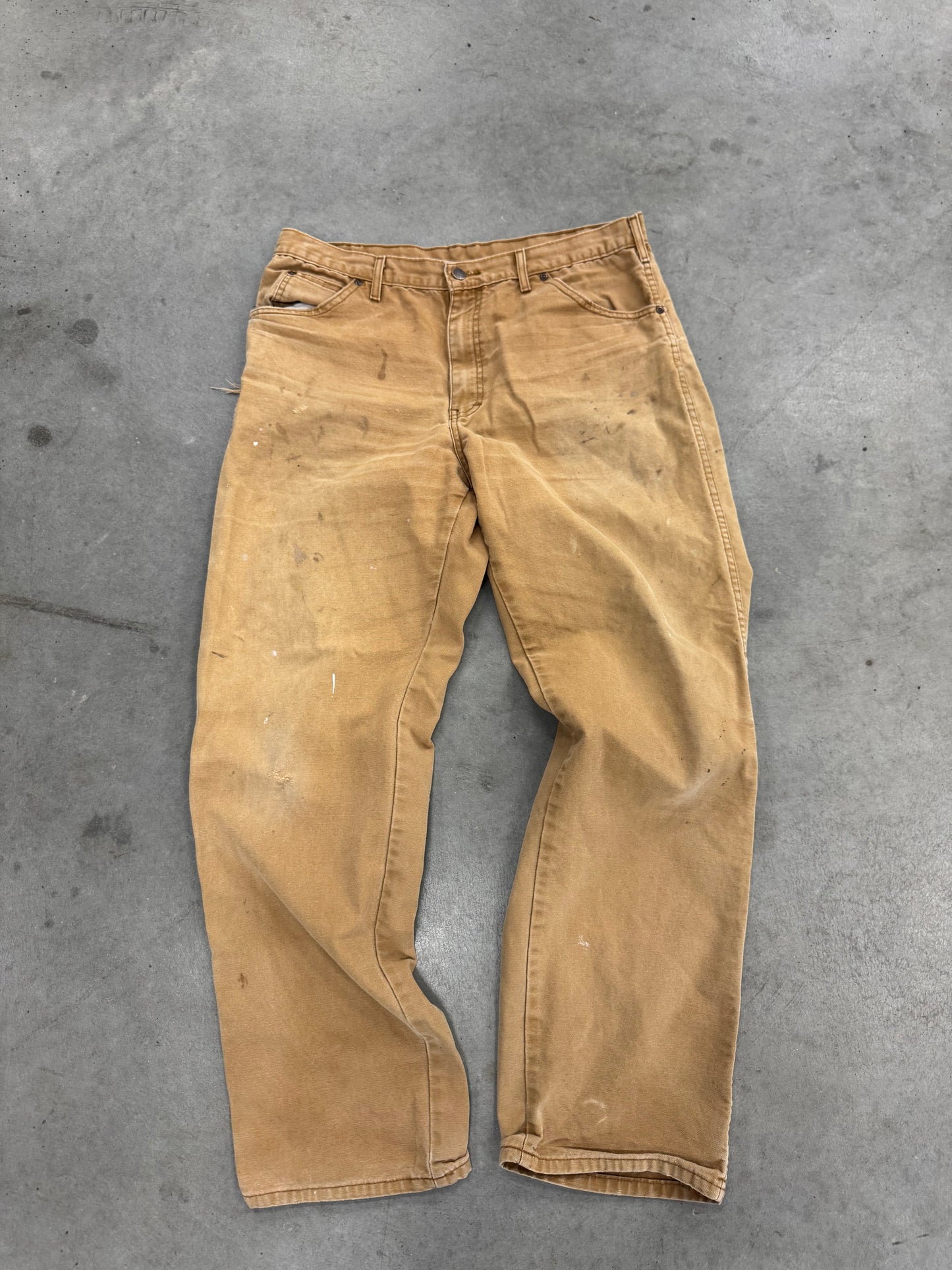 Dickies Brown Chino Workwear Pants - 34