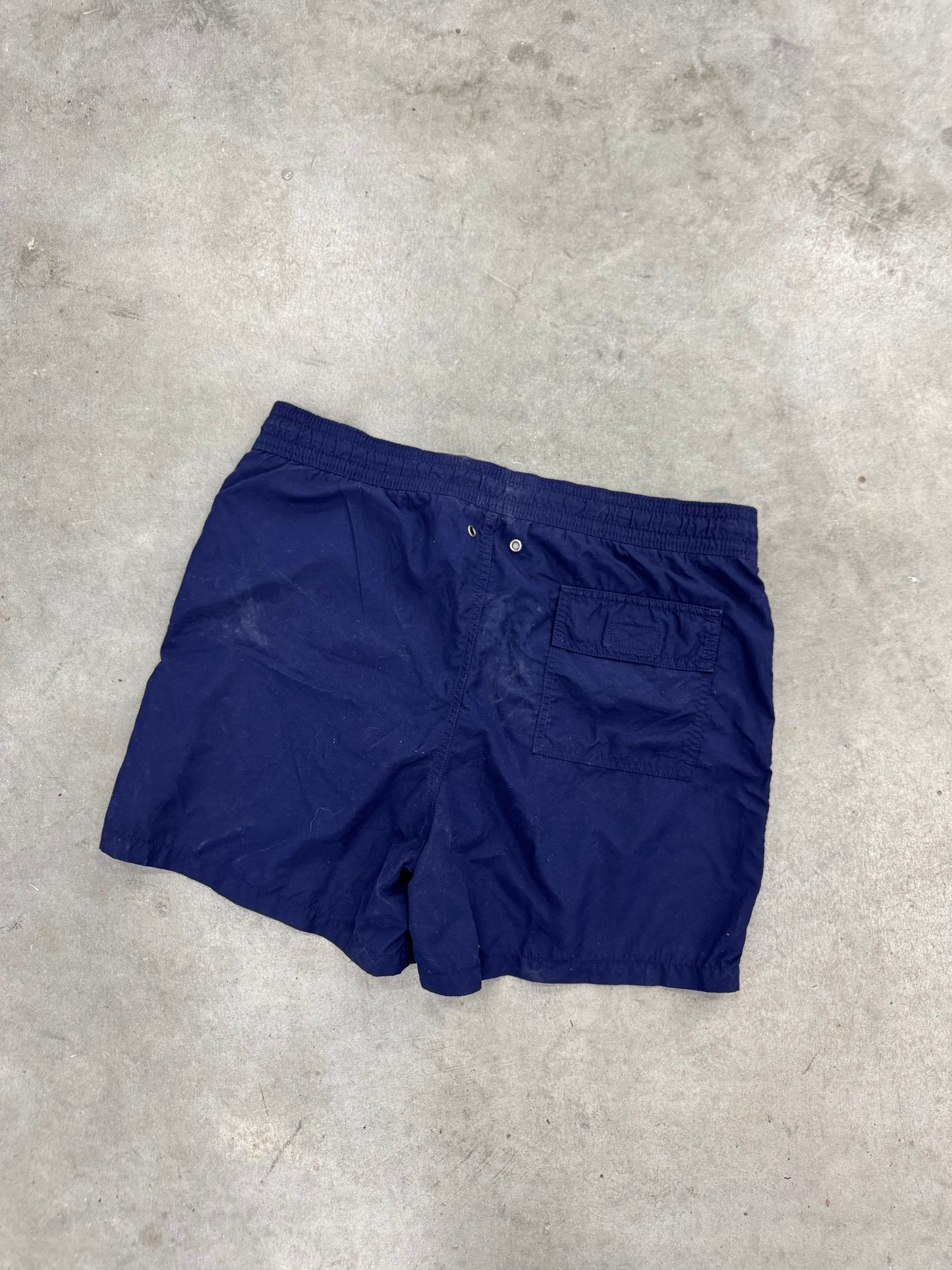 Navy Polo Shorts - S