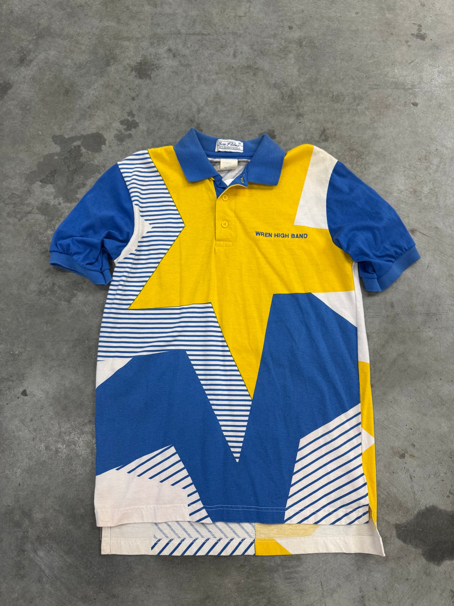 Wren High Band Collared Shirt - M