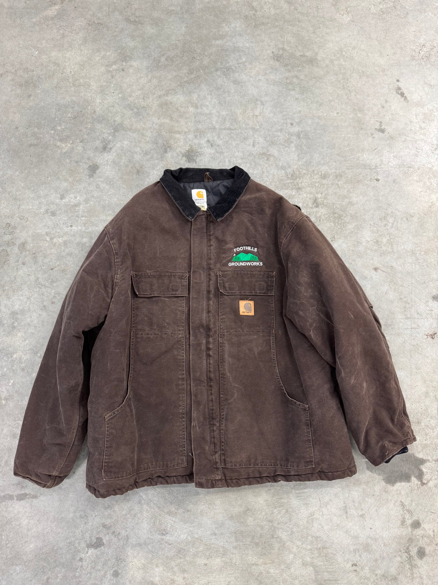 Carhartt Brown Chore Jacket - XXL