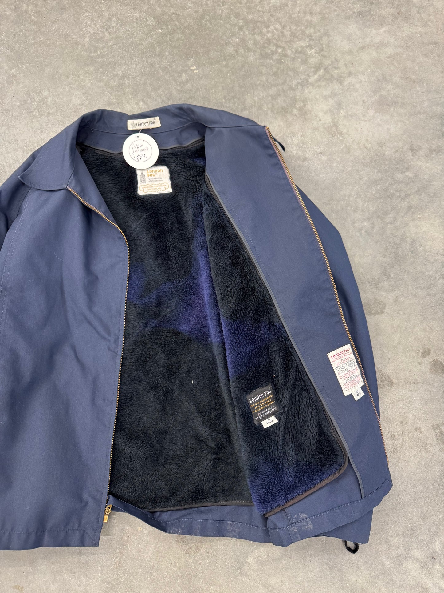 London Fog Insulated Fur Jacket - XL