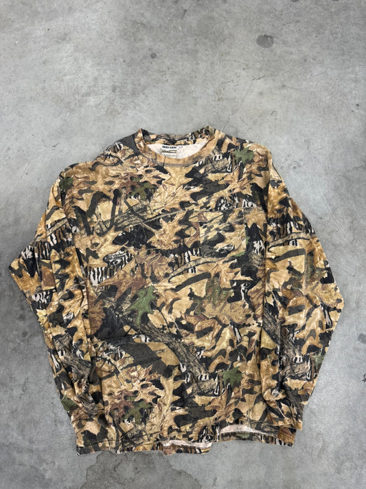 Jerzees Long Sleeve Camo Tee - XXL