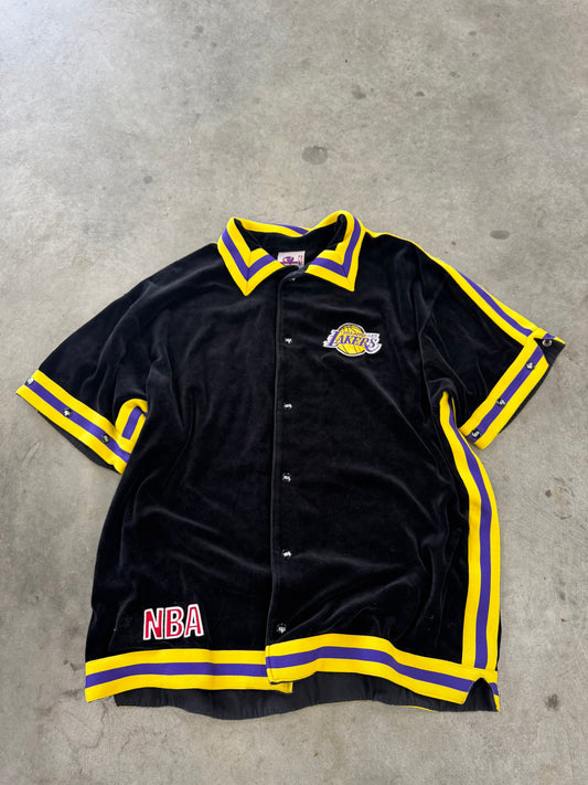 Lakers Velour Vintage Sweatsuit Jersey - L