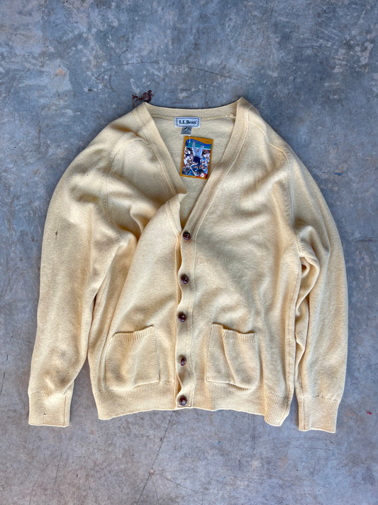 Yellow L.L. Bean Sweater