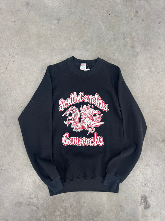 South Carolina 70s Black Crewneck - S