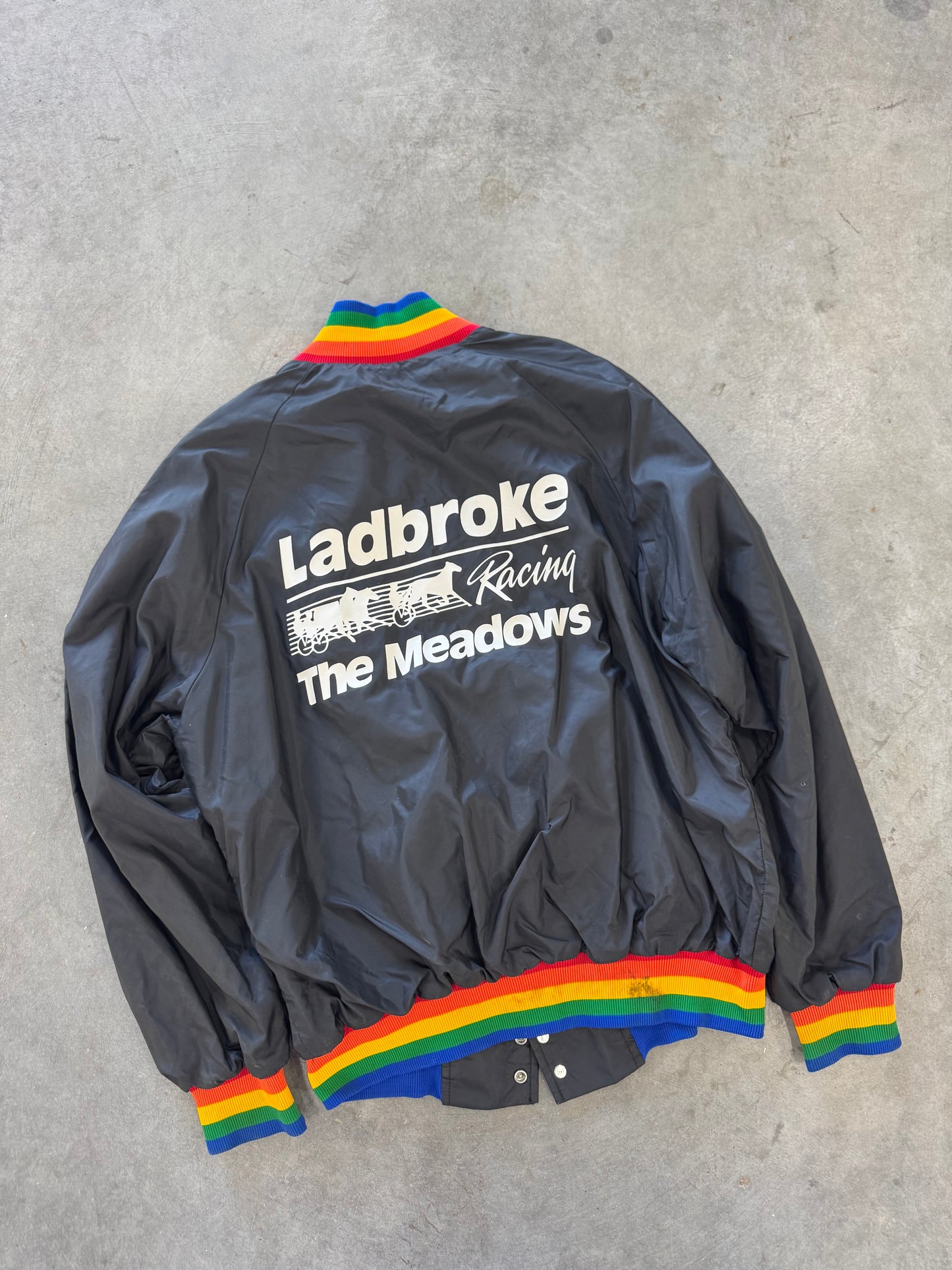 Meadows Racing Network Bomber Jacket - L
