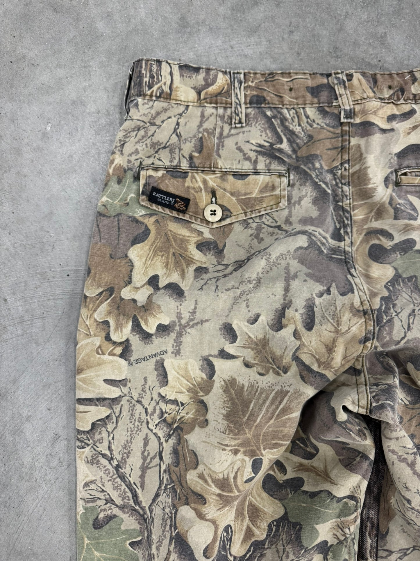 Double Knee Camo Pants - 36