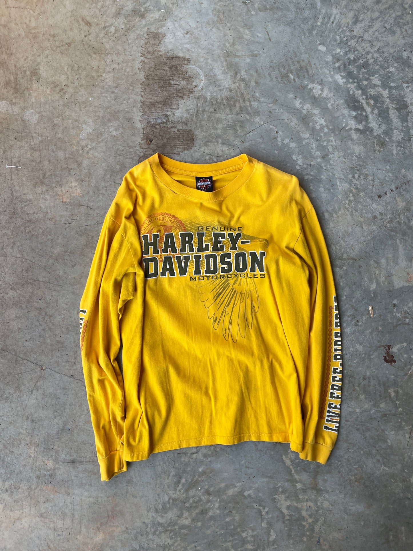 Long Sleeve Harley Davidson Tee