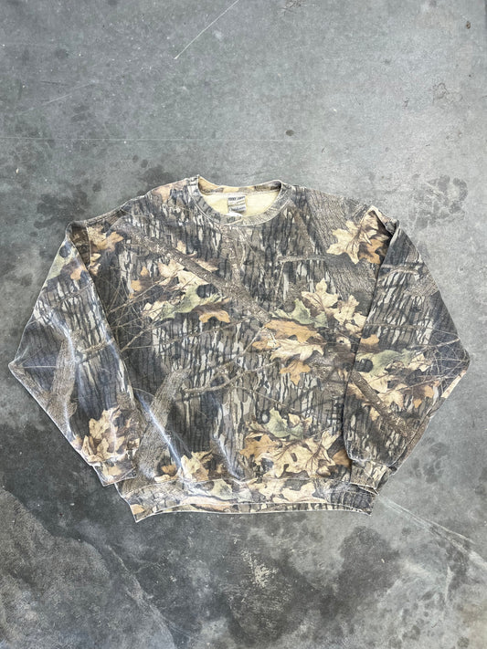 Camo Crewneck Pullover - XXL