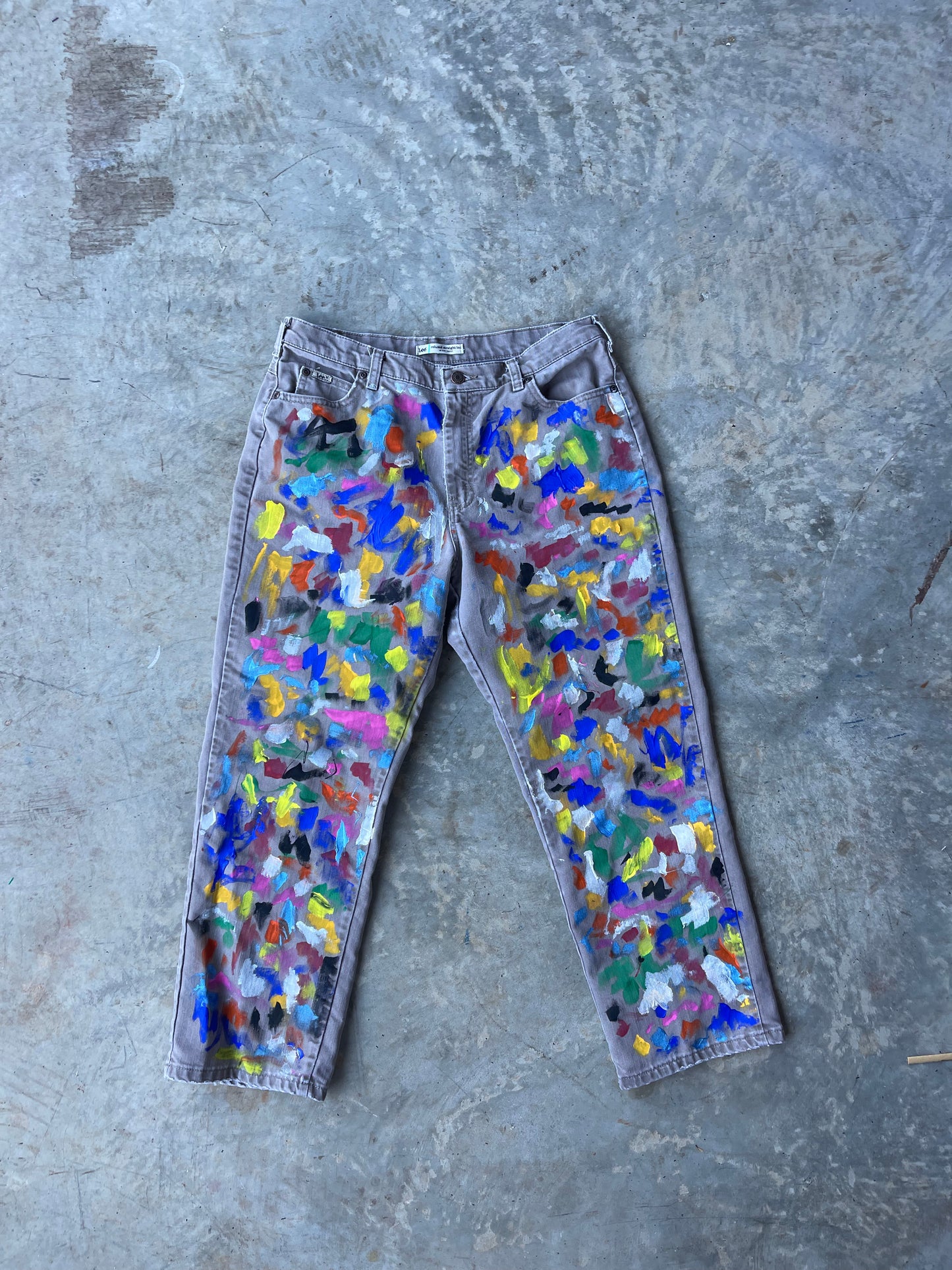 Lee Painted Pants
