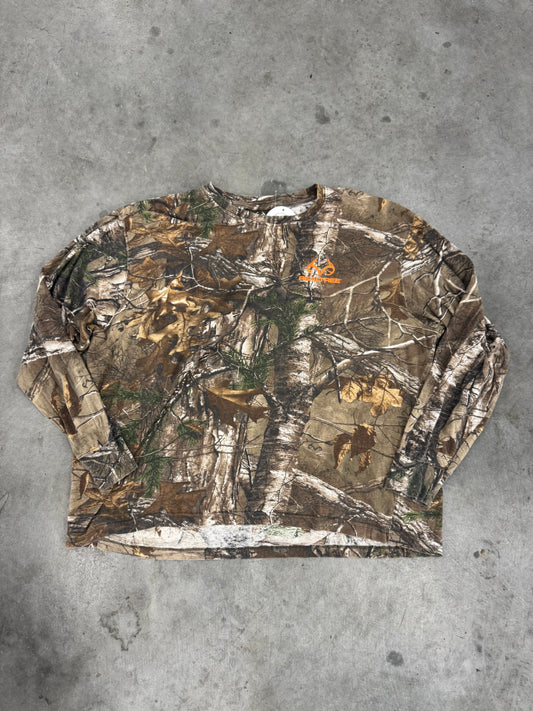 Mossy Oak Long Sleeve Camo Tee - XL